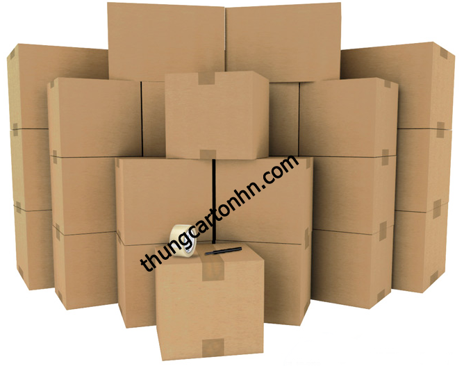 thùng carton đóng hàng xuất khẩu